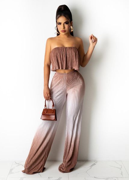 

women's two piece pants 2021 summer outfits arrival 2 pcs women set print draped slash neck short long, White