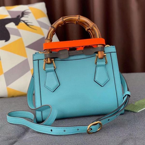 

evening bags luxury classic diana bamboo bag women's leather large capacity design tote noble and elegant handbag