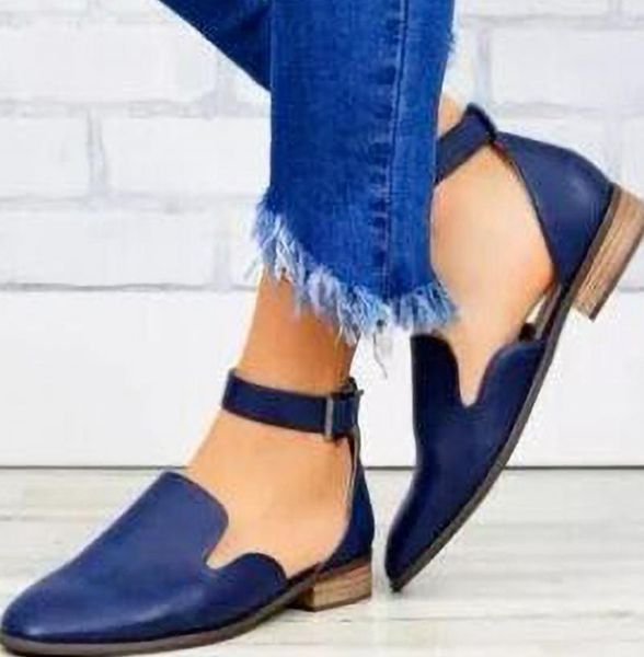 

dress shoes leather plus size round toe low heels pumps zapatos mujer girls vintage woman chaussure femme sa1227, Black