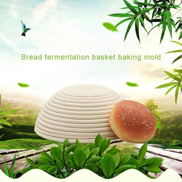 

storage baskets fermentation rattan basket round bakeware bread woven baking mold