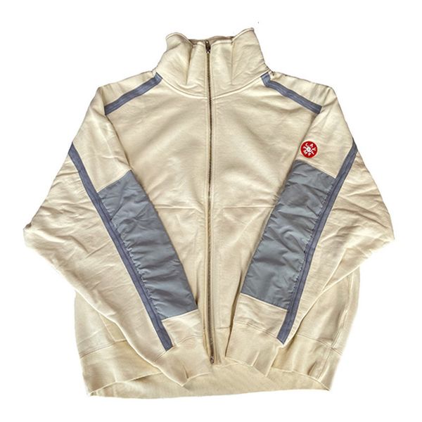 

cavempt ec 20ss dashboard recorded zip male sweat 1:1 cavv empt jacket jackets z6uf, White;black