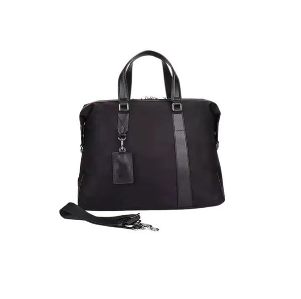 

designer messenger bags classic briefcase business handbags for men luxury shoulder bag large capacity canvas tote detachable shoulder strap