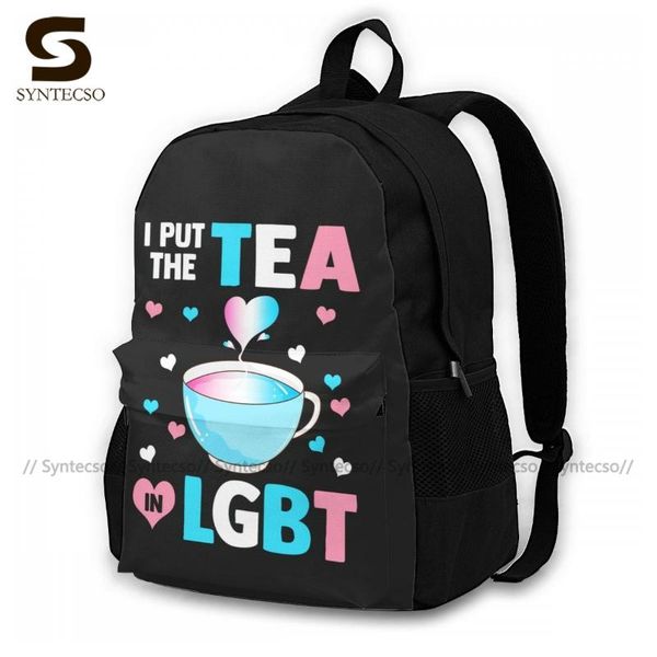 

backpack gay pride backpacks polyester picnic large unusual bags
