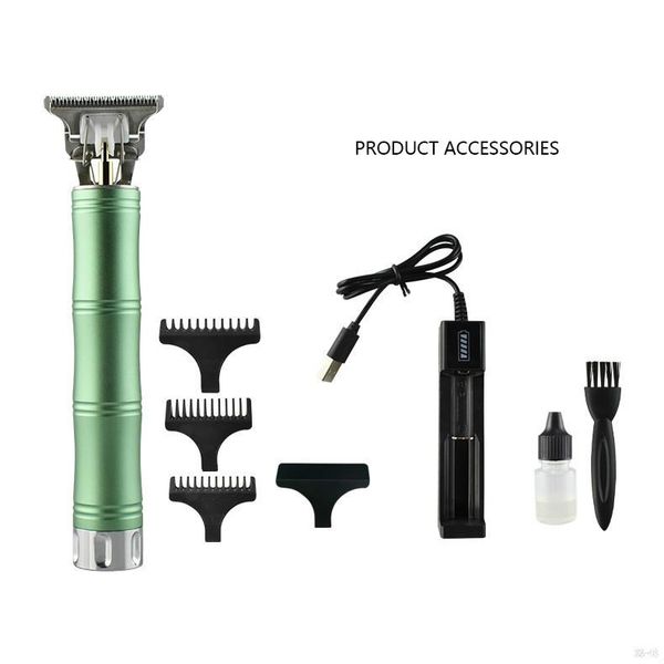 

hair trimmer barber haircut rechargeable hair clipper cordless men hair cutting machine beard trimmer 0mm razor shaver 03-48