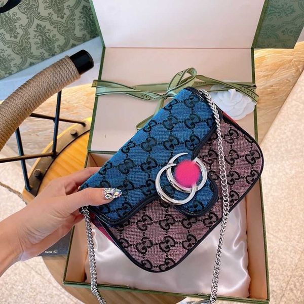 

female 2021 new summer fashion chain single shoulder bag