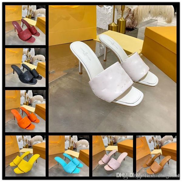 

designer brand sandals fashion women's sandals women with box luxury flower printed tie-dye beach flip flops slipper big size 41, Black