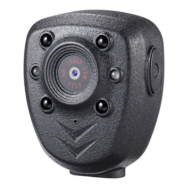

hd 1080p body lapel worn video camera dvr ir night visible led light cam 4-hour record digital mini dv recorder voice 16g