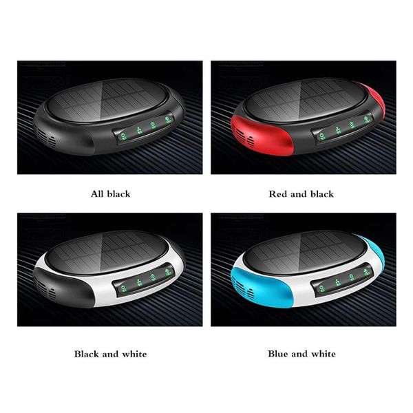 

car air freshener portable solar vehicle home no noise power filter cleaner purify ozonizer odor eliminator anion purifier