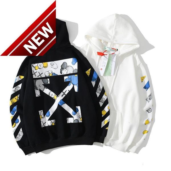 

co off new kaws men's branded sweater in meizhima street, Black