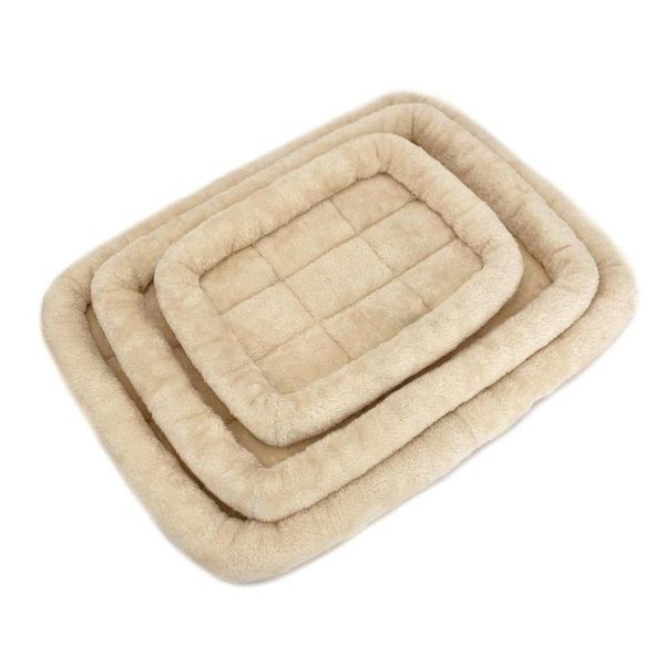 

kennels & pens dog bolster bed mat washable crate mattress non slip pet cushion