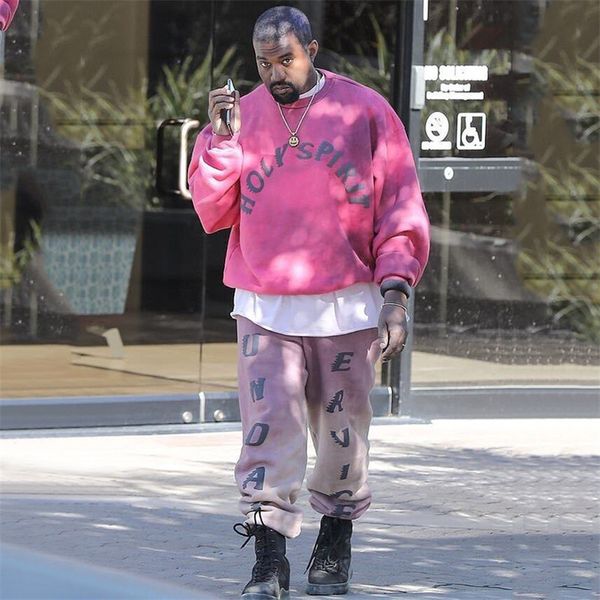 

2021 new kanye west servio de domingo esprito santo cpfm. xyz moletom feminino hoodies dos homens gravata tingimento moda casual hoodie n16k, Black