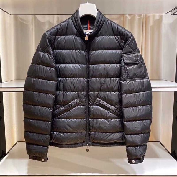 

men's winter down jacket warm coats casual fashion male clothing jaqueta masculina inverno chaquetas puffer jackets 211110, Black