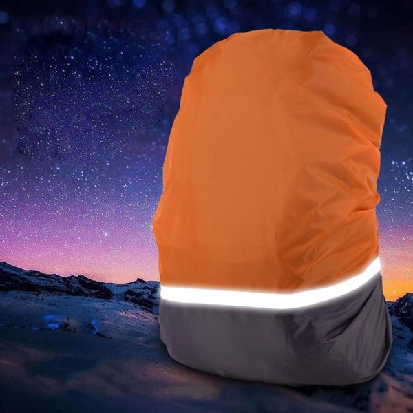 

outdoor bags backpack rain cover reflective waterproof bag camo tactical camping hiking climbing color matching dust raincover