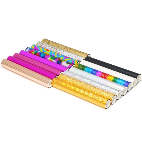 

3mx15cm foil glimmer heat activated foil transfer sheets transfer sheets rolls stamping diy crafts