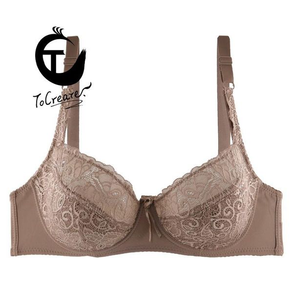 

bras foreign trade bra large size thin underwear adjustable a generation of transparent breathable lace female, Red;black