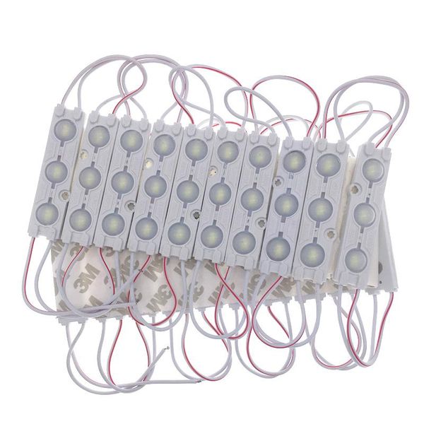 

waterproof led module injection lens, dc12v, 3leds/pc 160 beam degree modules