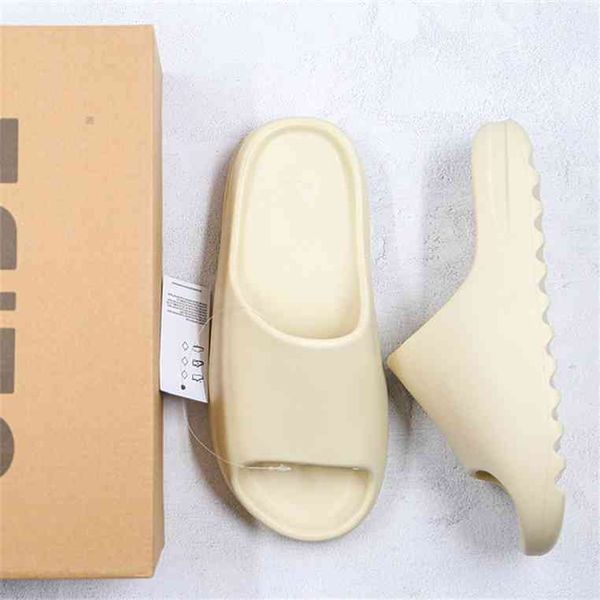 

yeesy slide bone black green fashion sports slippers white khaki men women indoor outdoor sandal basketball shoes football sneakers size 35-