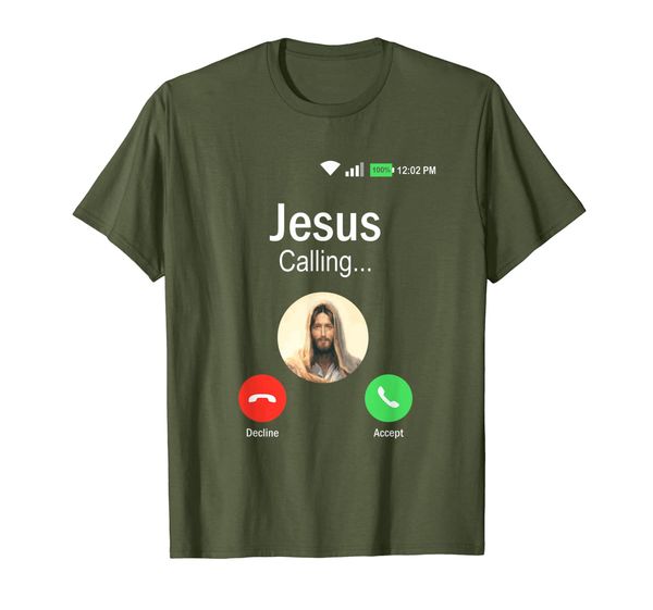 

Jesus Is Calling - Funny Christian Religion T-shirt Gift, Mainly pictures
