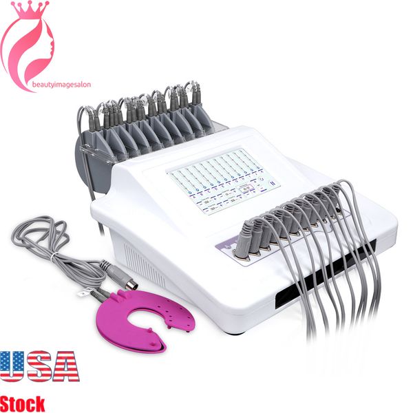 

ems slimming muscle stimulator microcurrent bio weight loss fat removal body shape cellulite reduce beauty machine