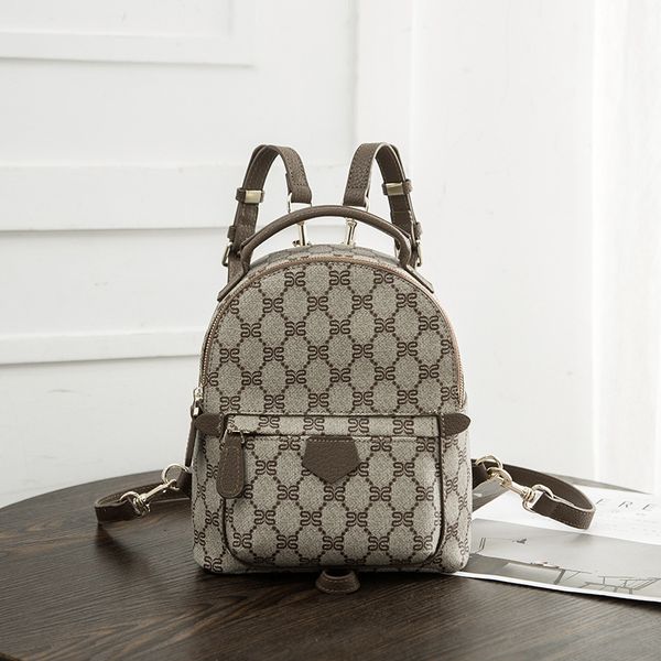 

women backpack retro printed luggage large capacity computer bag casual outdoor mini handbag crossboby shoulder school bags 20-35cm