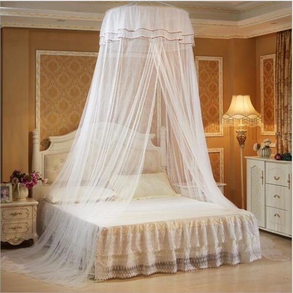 

mosquito net (1.2~1.8m bed) large size universal for double bed hung dome nets canopy adults netting