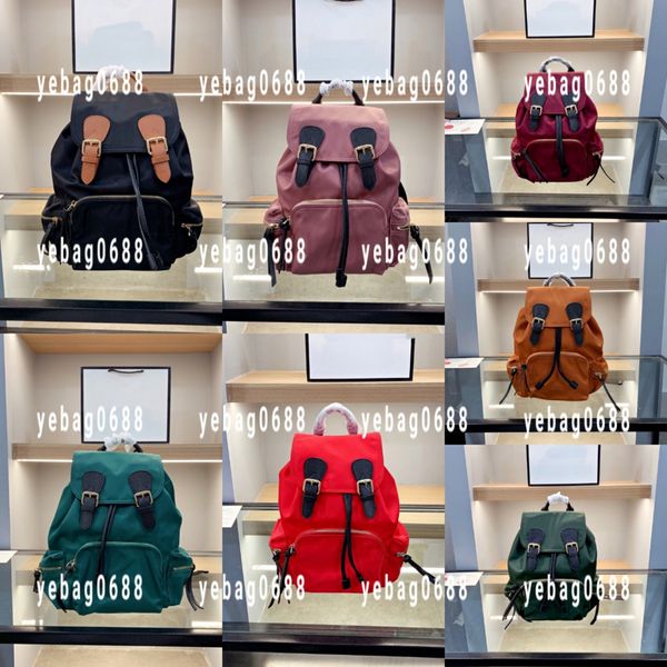 

high-end men and women fashion popular money backpack large capacity imported fabrics travel bags stylish bookbag shoulder bag handbag 7 col