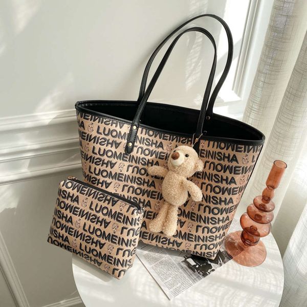 

wanghong big women's 2020 fashion tote single shoulder large capacity hand mother bag