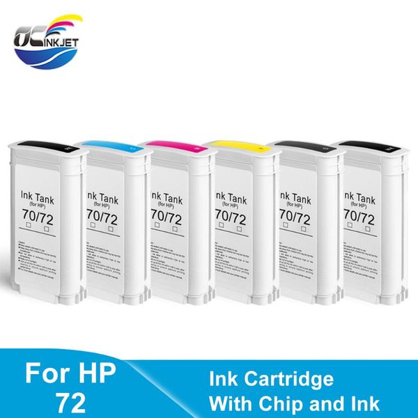 

ink cartridges a set for 72 compatible 130ml third-party suitable t770 t790 t1120 t1200 t1300 t620 t610 printer