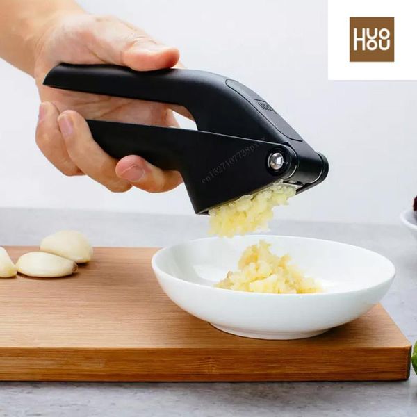 

smart home control huohou nylon fiberglass garlic presses alloy squeeze tool fruit & vegetable tools cooking kitchen