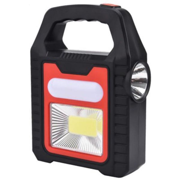 

rechargeable cob solar lamp led work light usb searchlight inspection lamp repairing torch