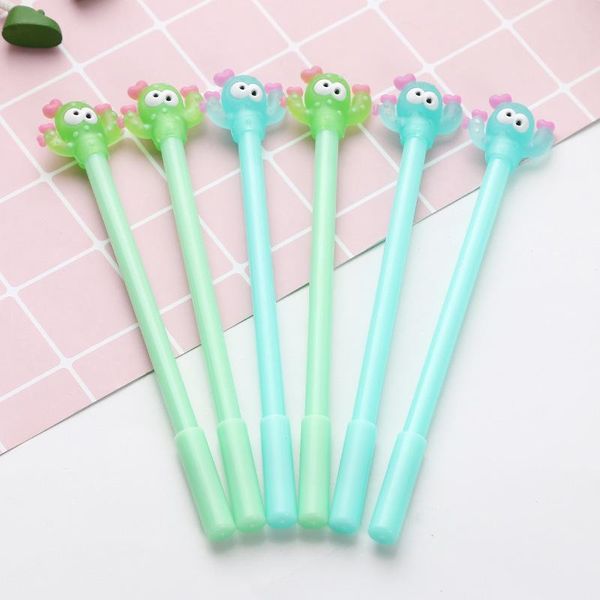 

gel pens novelty strong cactus plant pen ink marker school office supply escolar papelaria