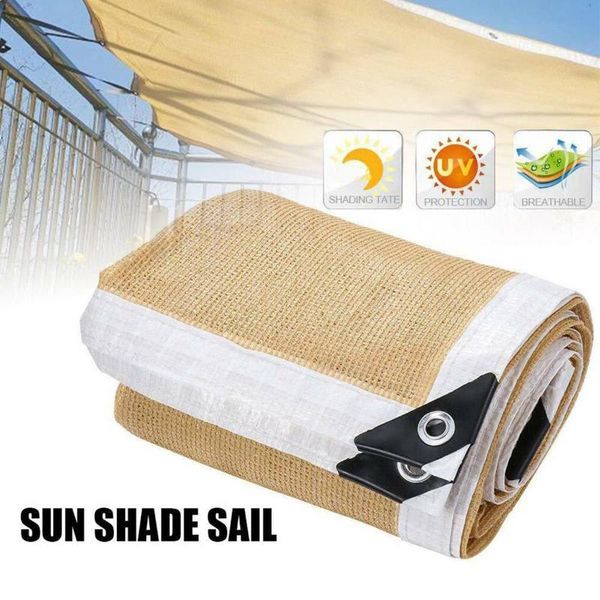 

shade sun shelter rectangle anti-uv block sunshade sail awning net garden beach patio swimming canopy sunscreen mesh netting cover