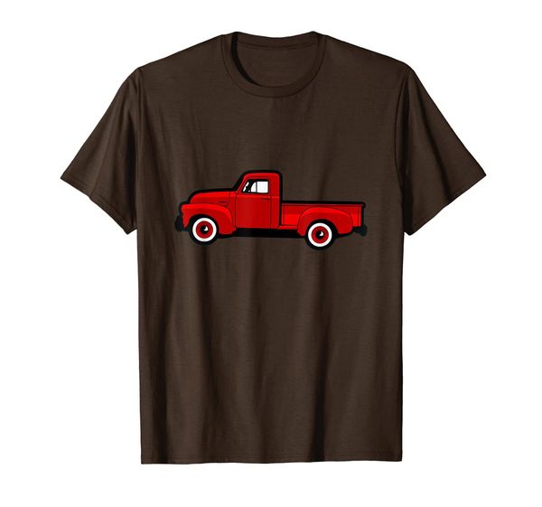 

Vintage Red Pickup Truck T-Shirt, Mainly pictures