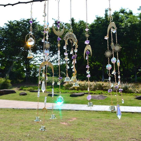 

decorative objects & figurines window beautiful hanging ornament crystal prism suncatcher pendant for indoor garden can csv