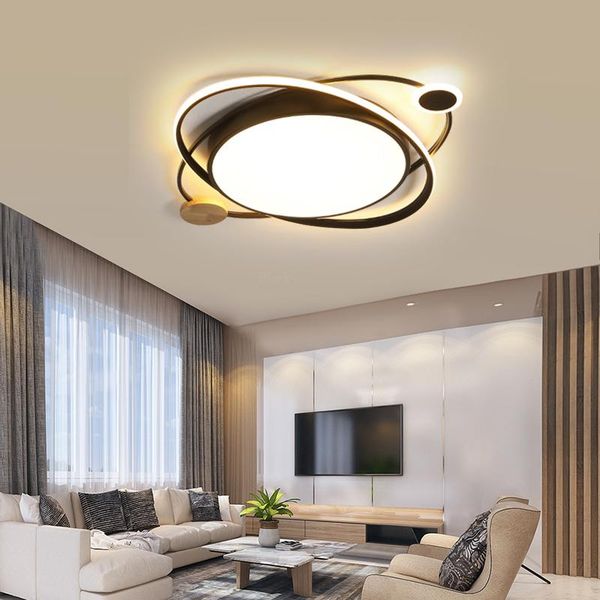 

ceiling lights arrival creative rings modern led for living room bed lamp fixtures