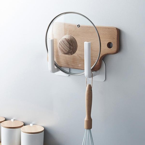 

hooks & rails kitchen bathroom seamless stickers storage rack save space multifunction purpose various wall hook punch-free