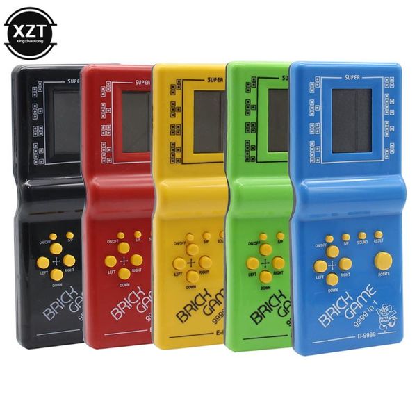 

portable game players classic tetris machine handheld kids console toy with music playback retro children pleasure games player