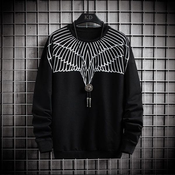 

men's hoodies & sweatshirts fashionable casual hoodie men 2021 spring autumn korea version men's hip hop streetwear plus si, Black