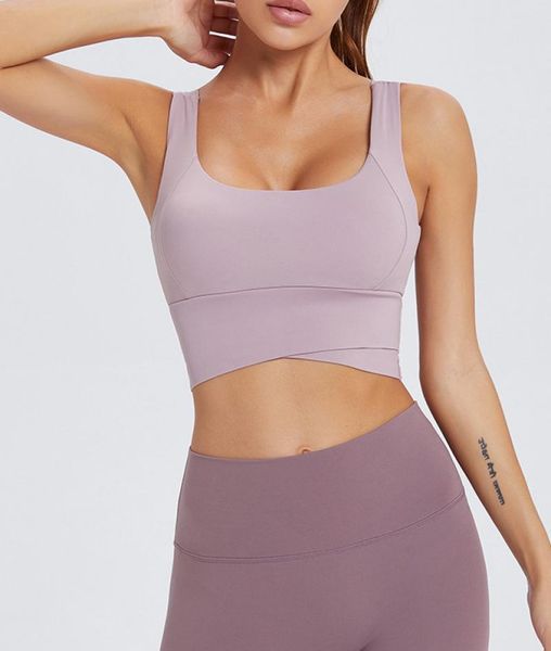 

yoga outfit kiss me sport bras fitness women girls gym workout breathable solid running vest