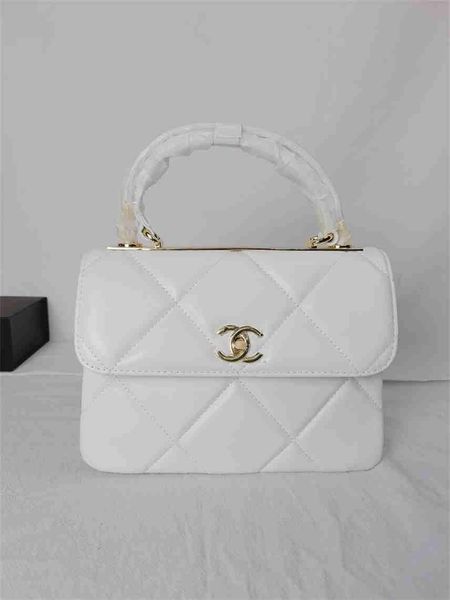 

women bag sheepskin handbag luxury designers 2021 fashion classic 25cm black genuine leather tote flap lady shoulder purse gold and silver c