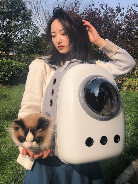 

cat carriers,crates & houses bag breathable backpack supplies dog shoulders portable oversized carrier