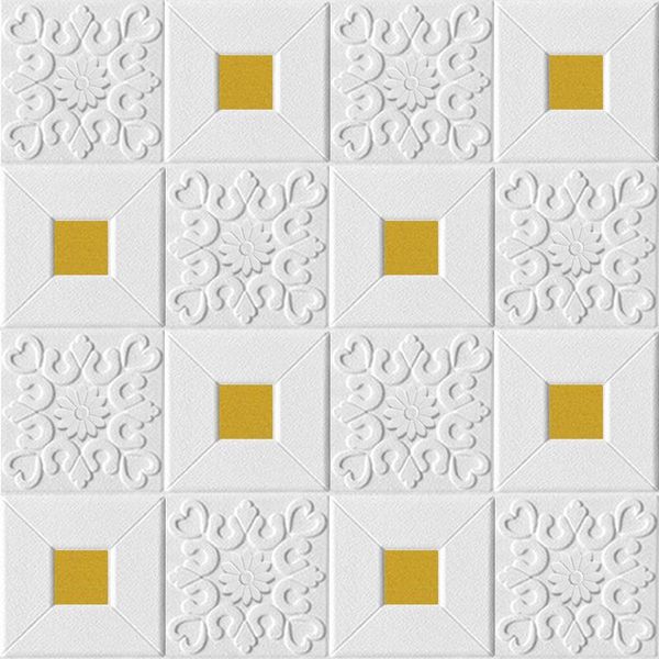 

wall stickers 10pcs 3d stereo self-adhesive ceiling decorative panels roof foam wallpaper living room home decor tv background