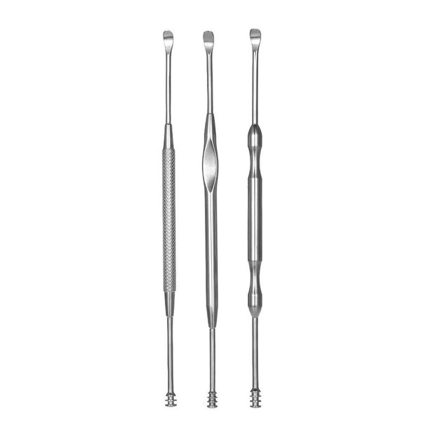 

3 pcs/set ear wax cleaner remover earpick pick tool curette picker sn-hot
