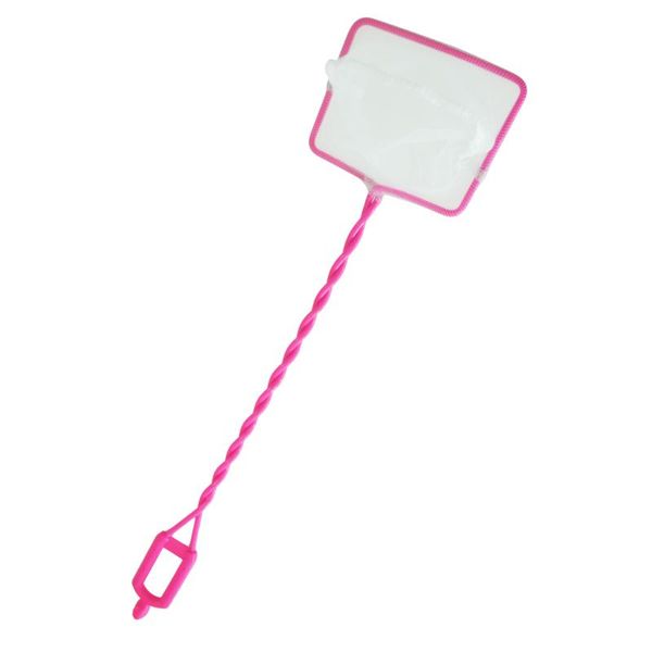

fishing accessories hlby-children pink plastic coated metal handle fish landing net 15.6