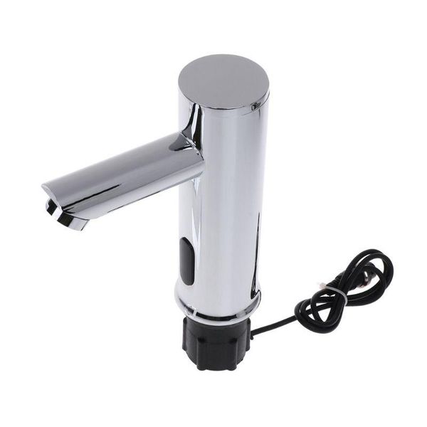 

bathroom automatic infrared sensor sink faucet touchless basin water tap deck mounted faucets