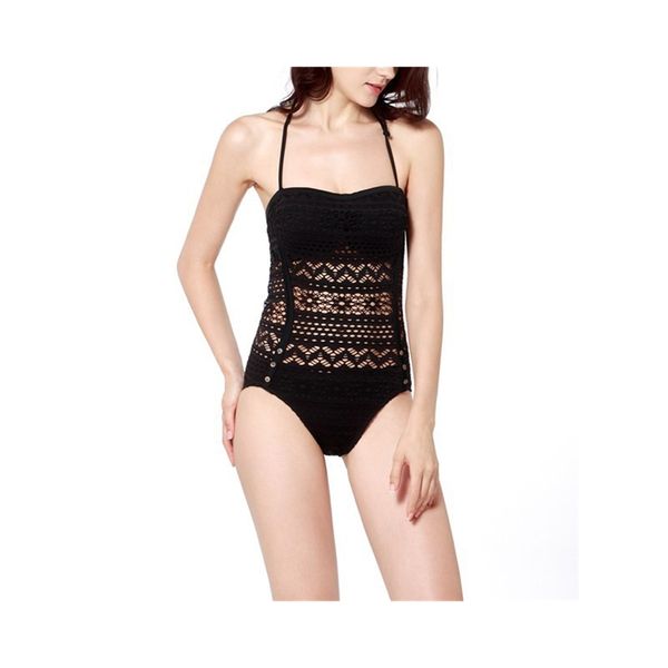 

bikini women swimwear new gauze backless elastic monokin beachwear sale
