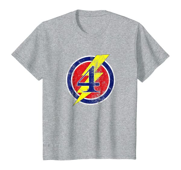 

kids shirt for 4th birthday 4 year old superhero bday outfit, White;black