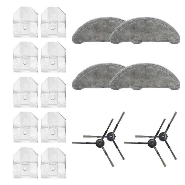 

other home decor 18pcs for roidmi eve plus vacuum cleaner mop cloth side brush large-capacity dust bag replacement accessories parts