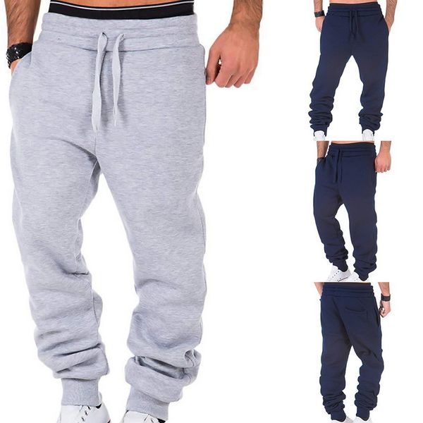 

horts workout jogging casual elastic effects drawing board men loose sport broek sports clothing male, Black
