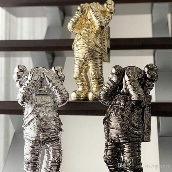 

the new 30cm 2.5kg originalfake k a w s holiday spaceman companion figure with original box action figure model decorations kids gift